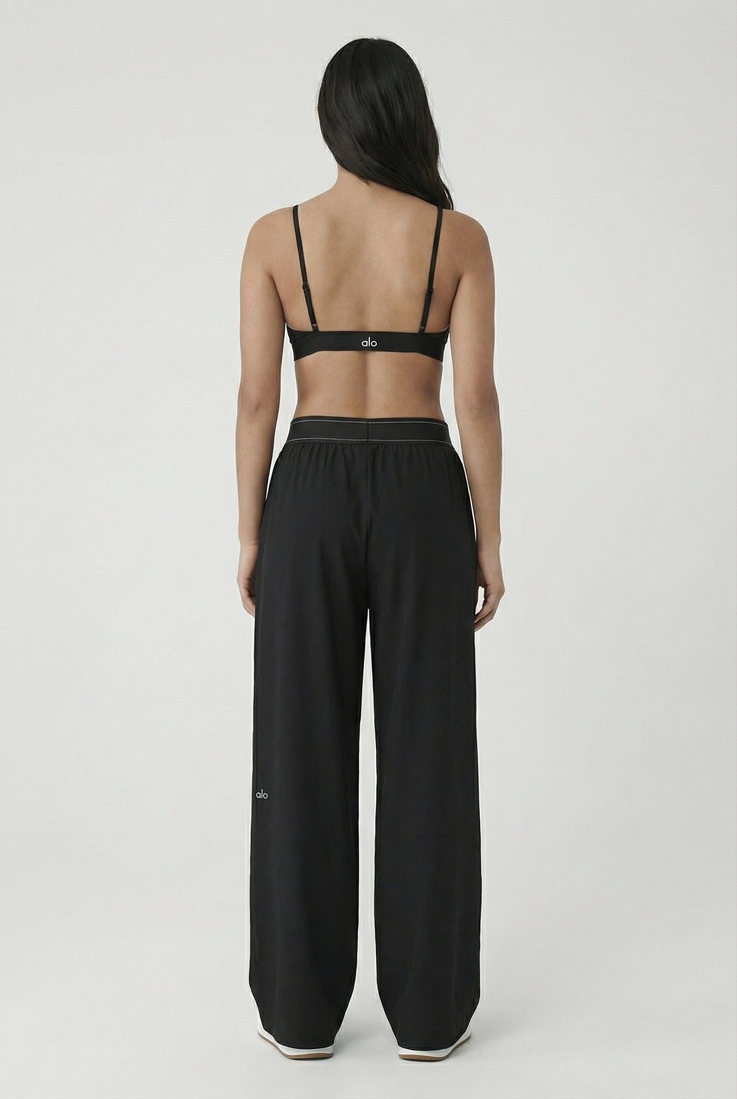 Wide-Leg Lounge Pants