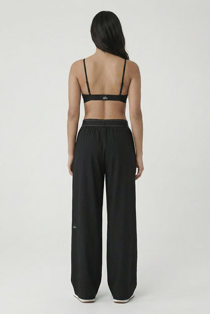 Wide-Leg Lounge Pants